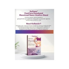 SOFTENS FEMCARE EASEBAND MENUSTRAL SANCI İÇİN RAHATLATICI ISI BANDI 1PAKET=3 ADET 8+SAAT ETKİLİ