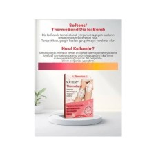 SOFTENS THERMOBAND DİZLERİNİZİ RAHATLATMAYA YARDIMCI ISI BANDI 1PAKET=2 ADET 8+SAAT ETKİLİ