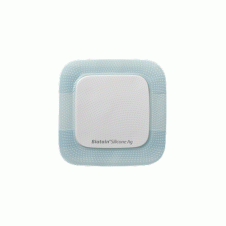 Coloplast 39640 Biatain Silicone Ag Gümüş İçerikli Yapışkanlı Silikon Köpük Yara Örtüsü 17,5cm x 17,5cm	
