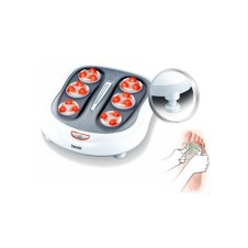 Beurer FM 60 Ayak Masaj Aleti | Isıtmalı Shiatsu Masaj, 18 Başlık, 2 Hız Seçeneği