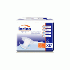 LORİNA BEL BANTLI HASTA BEZİ XLARGE 30LU