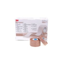 3M 1533-1 MİCROPORE HİPOALLERJENİK FLASTER 2,5CMX9,1M