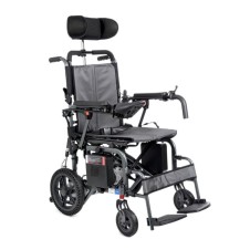 COMFORT PLUS DY01102 LİTYUM AKÜLÜ TEKERLEKLİ SANDALYE BAŞ DESTEKLİ SIRTI YATAR