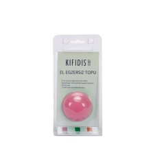 KİFİDİS EL TERAPİ(EGZERSİZ) TOPU PEMBE YUMUŞAK