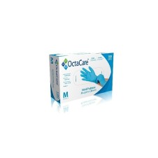 OCTACARE NİTRİL PUDRASIZ MAVİ MEDİUM 1KUTU=100 ADET