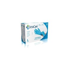 OCTACARE NİTRİL PUDRASIZ MAVİ LARGE (1KUTU=100 ADET)