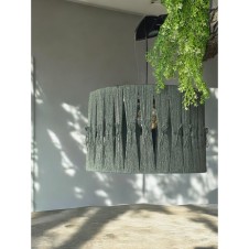 Düğümlü Berfin 45x25 Bohem Avize Rüstik Avize Jüt Avize Doğal Avize Hasır Avize Tavan Aydınlatması