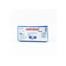 SANİTABANT BLUE MAVİ YARA BANDI 1KUTU=100ADET 19CM*72CM 1301 GIDA VE MUTFAK METALLİ