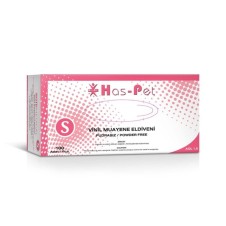 HASPET PUDRASIZ VİNİL MUAYENE ELDİVENİ SMALL 100LÜ