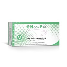 HASPET PUDRASIZ VİNİL MUAYENE ELDiVENİ MEDİUM 100LÜ