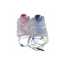 BURSET EFP026 ÇİFT TORBALI YIKAMALI ENTERAL BESLENME SETİ 1200ML
