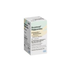 ACCUTREND TRİGLYCERİDES  25ADET TEST STRİBİ