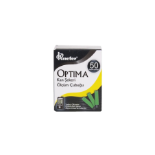 OPTİMA KAN ŞEKERİ ÖLÇÜM TEST STRİBİ 50Lİ