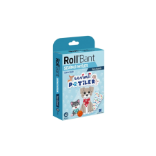 ROLLBANT SEVİMLİ PATİLER YARA BANDI 12Lİ