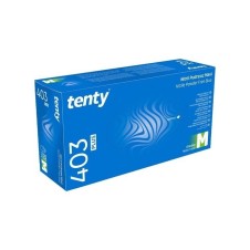 TENTY NİTRİL MAVİ PUDRASIZ MUAYENE ELDİVENİ MEDİUM 100LÜ 403