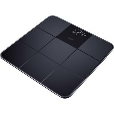 Beurer GS 235 Dijital Tartı | Mavi Işıklı Ekran, 180 Kg Kapasite, Şık Cam Tasarım