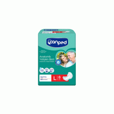 CANPED BÜYÜK BOY ANATOMİK YETİŞKİN HASTA BEZİ 8'Lİ