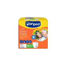 CANPED ORTA BOY KÜLOT HASTA BEZİ 9LU M