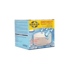 SABAN 500GR X 2 (1 KUTU) NATUREL NEM ALICI YEDEK TABLET
