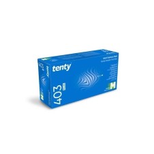 TENTY NİTRİL MAVİ PUDRASIZ MUAYENE ELDİVENİ SMALL 100LÜ 403