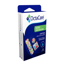 Octacare Desenli Yarabandı 20'li 19mm x 72mm 40240