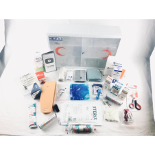 ERKENTMED PLASTİK ECZA DOLABI DUVAR TİPİ İÇİ DOLU (PLUS SET İÇERİK)