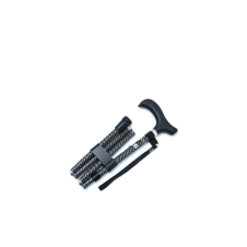 KİFİDİS ME606 KATLANIR ASA BASTON TAŞLI SİYAH DESENLİ
