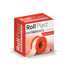 Roll PLAST ÇİNKO OKSİTLİ TIBBİ FLASTER 2,5cm * 5m 