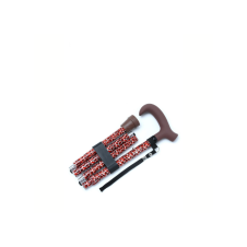 KİFİDİS GB845 KATLANIR ASA BASTON KIRMIZI DESENLİ