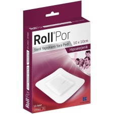 ROLL POR STERİL YAPIŞKANLI YARA PEDİ 50'Lİ KUTU 130610