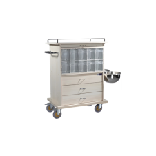 TM-B 2023 AHŞAP ACİL VE İLAÇ ARABASI (20 GÖZLÜ)