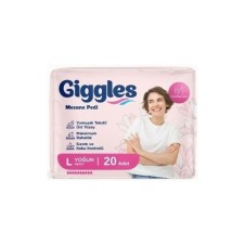 GİGGLES KADIN MESANE PEDİ LARGE 20Lİ YOĞUN BLADDER PAD HEAVY