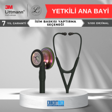 3M LİTTMANN CARDİOLOGY IV 6165 STETESKOP SİYAH GÖKKUŞAĞI