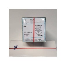 SB2720 İPEK 4/0 20MM 3/8 AŞAĞI KESKİN 75CM TEK İĞNE