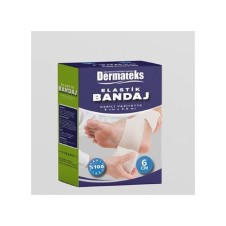 DERMATEKS ELASTİK BANDAJ 6 CM X 120 CM (POŞETLİ-KUTUSUZ)