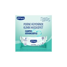 CANPED PERİNE BÖLGESİ HAVLUSU 50Lİ KAPAKLI BÜYÜK BOY