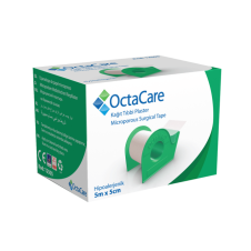 (20 adet) OctaCare Kağıt Tıbbi Plaster 5m x 5cm 12505 flaster