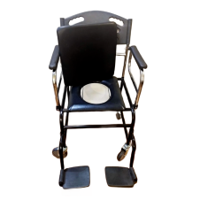 UMUT TS100 TEKERLEKLİ KLOZETLİ WC BANYO SANDALYESİ