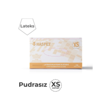 HASPET LATEKS PUDRASIZ MUAYENE ELDİVENİ XSMALL