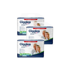 GİGGLES YETİŞKİN BEL BANTLI HASTA BEZİ LARGE 90 ADET ÜCRETSİZ KARGO
