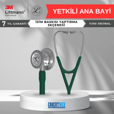 3M LİTTMANN CARDIOLOGY 4 6155 (AVCI YEŞİLİ HUNTER GREEN CARDIOLOGY)
