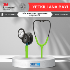 3M LİTTMANN CLASSİC III STETESKOP 5875 LİMON YEŞİLİ & DUMAN