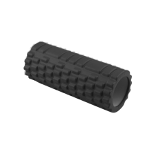 AVESSA Foam Roller 14x33 cm – Siyah Kısa Masaj Silindiri