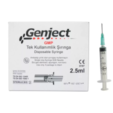 GENJECT ENJEKTÖR DENTAL 2.5 ML 27G 0.40MMX50MM