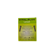 VITALPLUS2 BLOOD LANCETS PARMAK DELME İĞNESİ LANSET 30G 100'LÜ YUVARLAK GİRİŞLİ