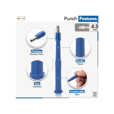 PARAMOUNT BİOPSY PUNCH 4.0MM PASLANMAZ ÇELİK
