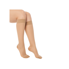 VARİTEKS 932 DİZ ALTI BURNU KAPALI VARİS ÇORABI HAFİF BASINÇ (SEYEHAT ÇORABI) NO:3 BEJ LARGE