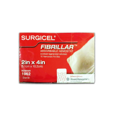 ETHICON SURGICEL FIBRILLAR 2 İNÇ X 4 İNÇ (5.1CMX10.2CM)  Fibrillar Absorbe Olan Hemostat 411962