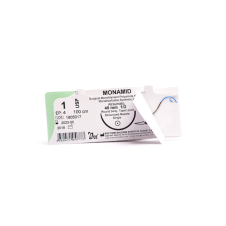 MONAMID MA2721 CERRAHİ SÜTUR POLYAMİD 4/0 20MM 3/8 AŞAĞI KESKİN 75 CM EMİLEMEYEN MONOFİLAMAN İPLİK MAVİ TEK İĞNE MAVİ