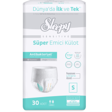 SLEEPY SENSITIVE ANTİBAKTERİYEL SÜPER EMİCi KÜLOT SMALL 30LU